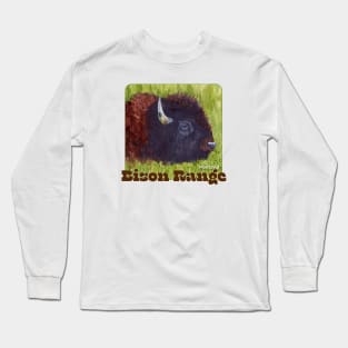 The Bison Range, Montana Long Sleeve T-Shirt